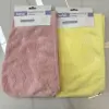 Thickened dry hair cap, absorbent quick-drying headscarf, solid-color coral fleece wavy shower cap details Picture